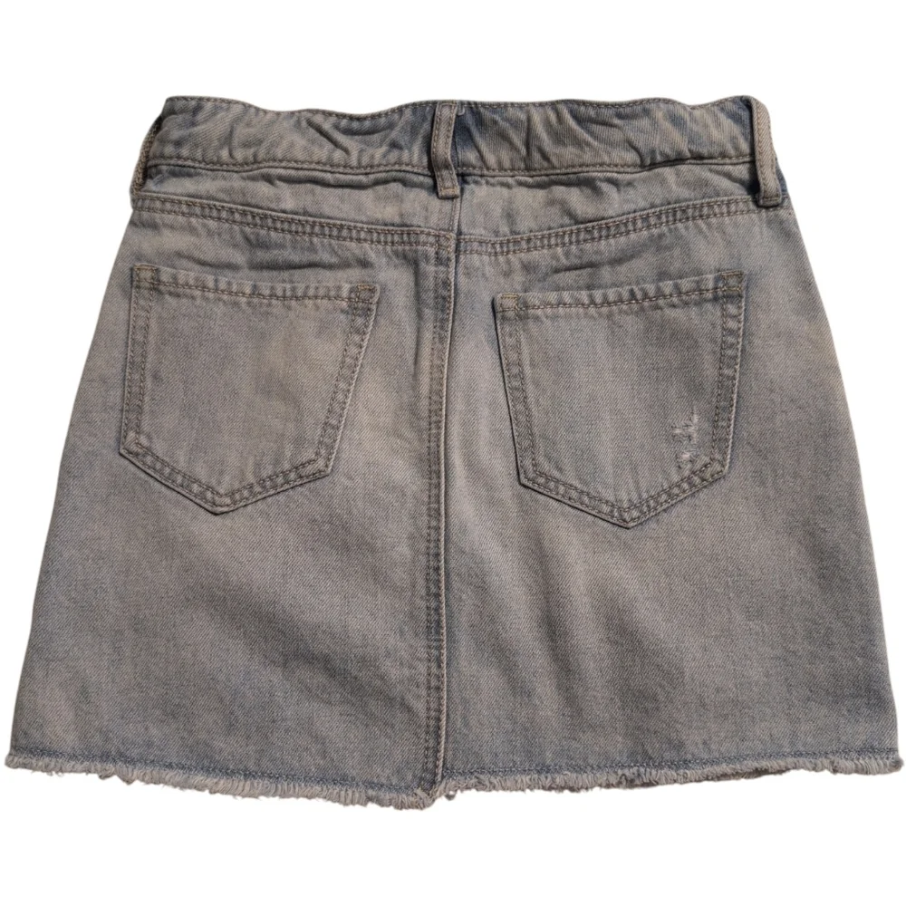 GAP Distressed Denim Mini Skirt